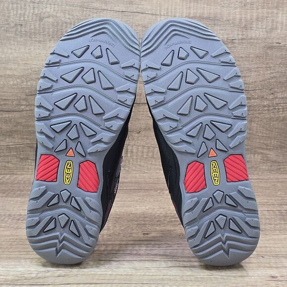 Keen Targhee Low Youth Sz 7 Women's 8.5 Navy Blue Black Waterproof Hiking Shoes - Picture 8 of 9